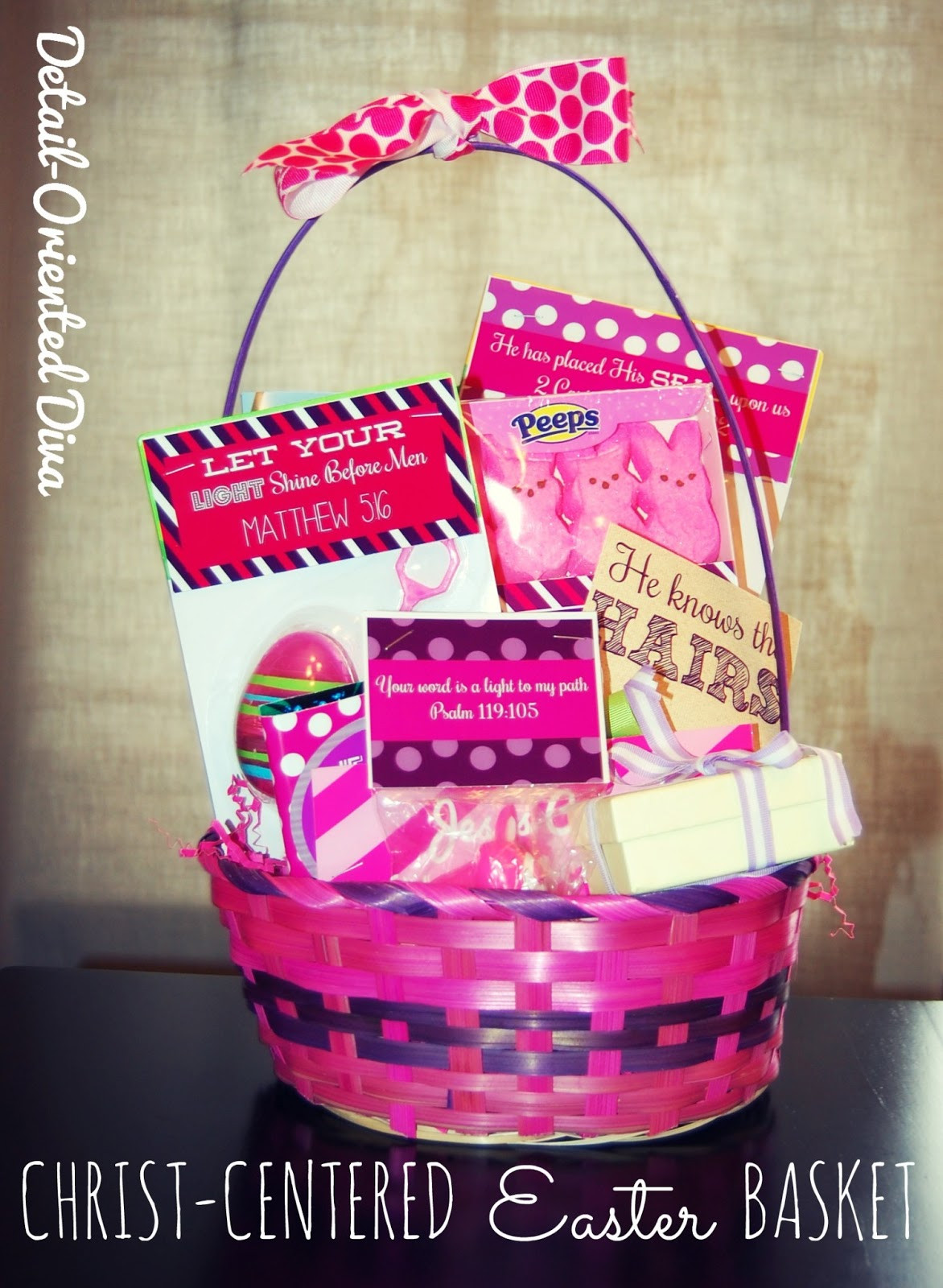 Religious Easter Gift
 Christ Centered Easter Basket & Blank Backgrounds