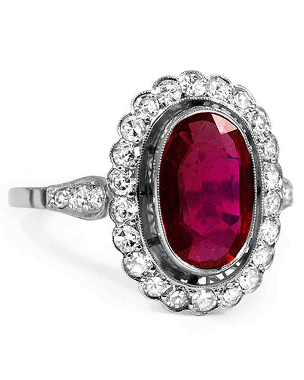 Ruby Diamond Rings
 34 Royal Ruby Engagement Rings