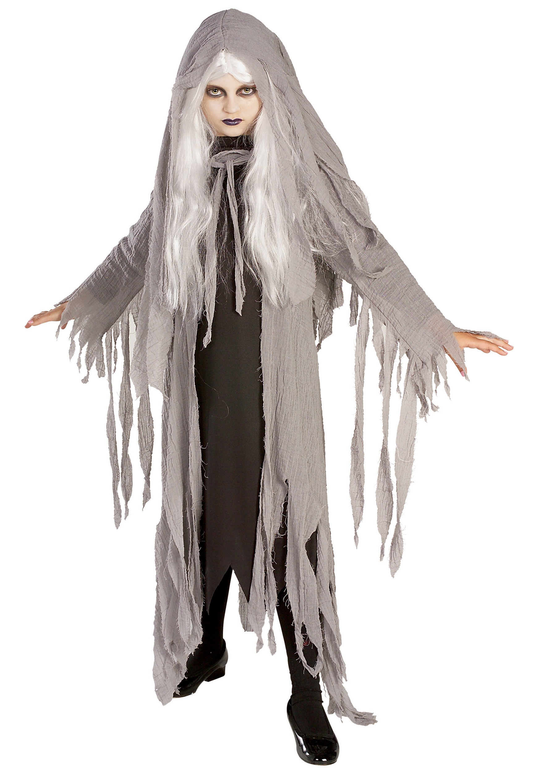 Scary Halloween Costumes Ideas
 Child Midnight Ghost Costume