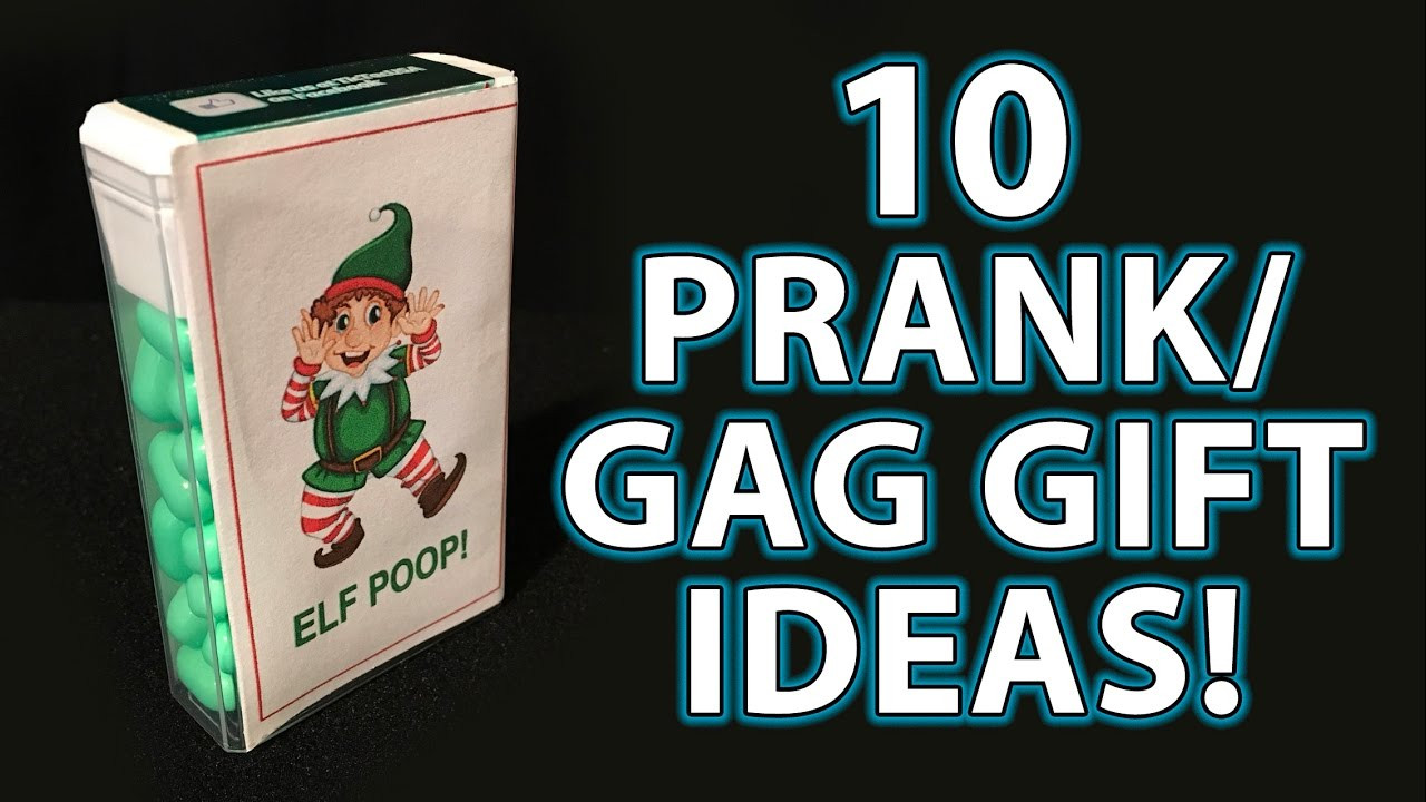 Silly Christmas Gift
 10 TOP LAST MINUTE Holiday Gag Gifts DIY Stocking