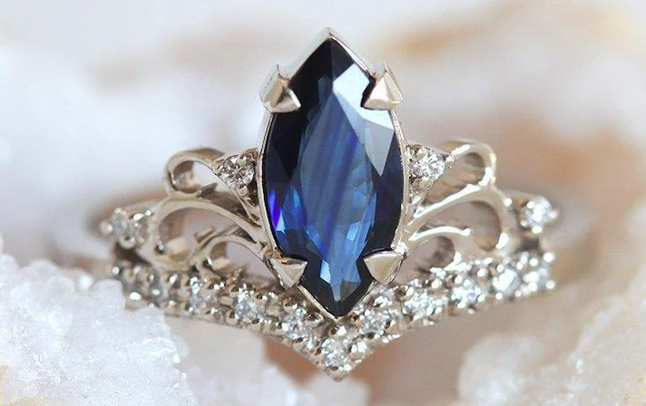 Some People Want Diamond Rings
 Sapphire Engagement Rings So Pretty You’ll For Diamonds