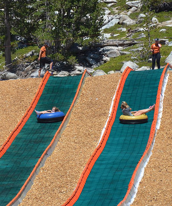 South Lake Tahoe Summer Activities
 Lake Tahoe Heavenly Mountain tubing hill is sure to