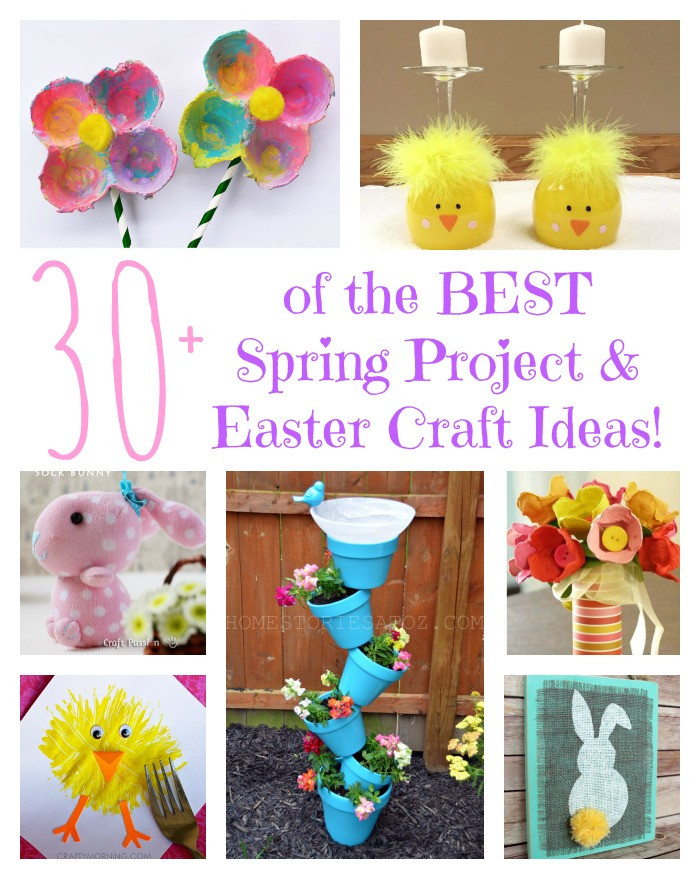 Spring Ideas For Children
 The Best DIY Spring Project & Easter Craft Ideas