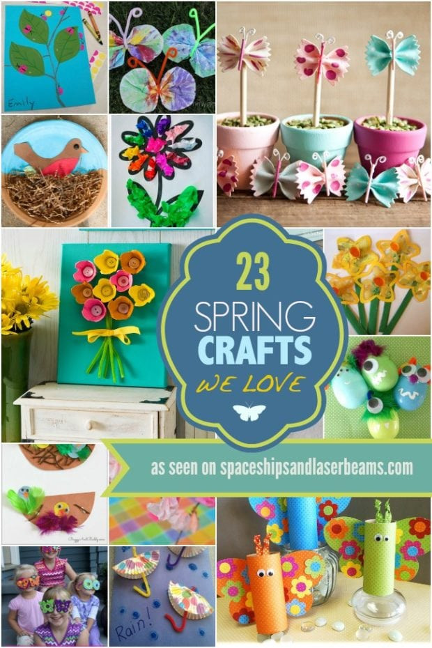 Spring Ideas For Children
 23 Spring Crafts We Love