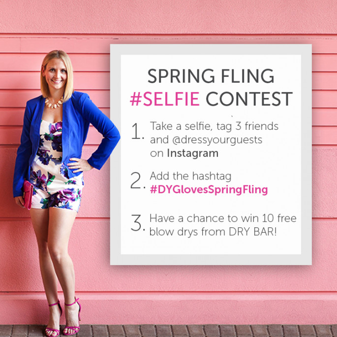 Spring Ideas Instagram
 Spring Fling selfie Contest