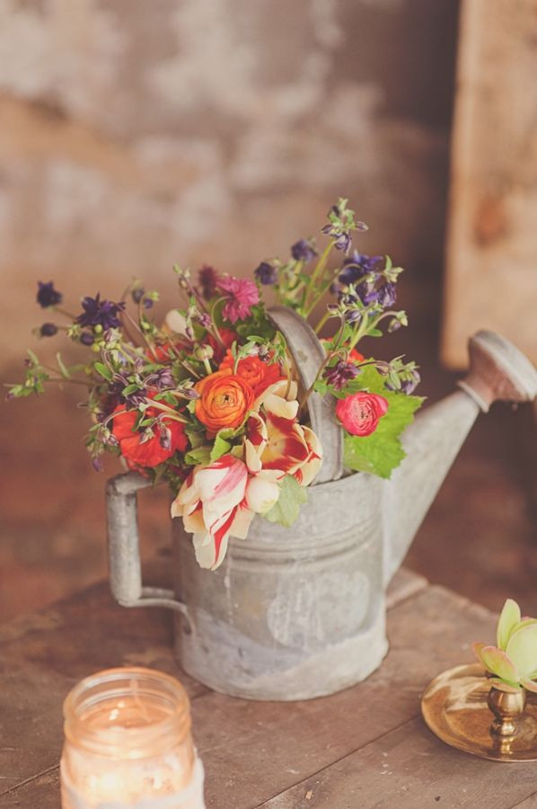 Spring Ideas Rustic
 Wedding Table Decorations Inspiration