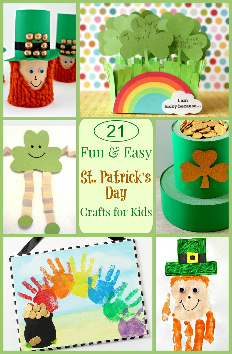 St Patrick's Day Activities For Toddlers
 St Patrick s Day Kids Crafts Cute and colorful crafts for