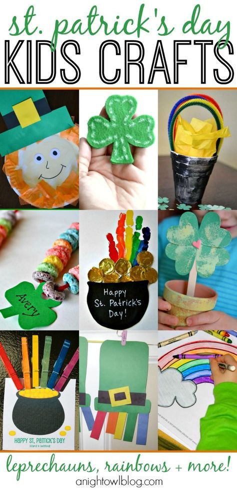 St Patrick's Day Crafts For Elementary Students
 508 best St Patricks Day Activities for Kids images on