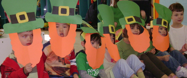 St Patrick's Day Hat Craft
 st patricks leprechaun masks