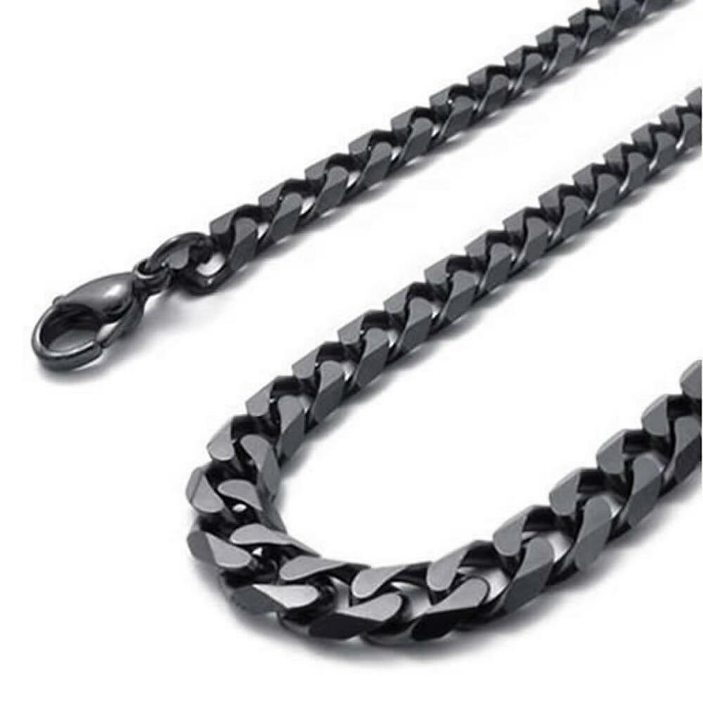 Stainless Steel Necklace Chain
 Mens Stainless Steel Curb Link Necklace Chain 18 30