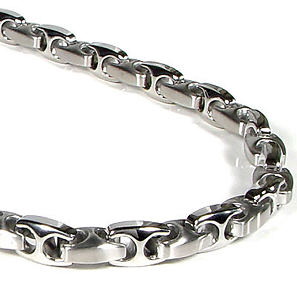 Stainless Steel Necklace Chain
 Nitrogen Stainless Steel Men s Link Necklace Chain