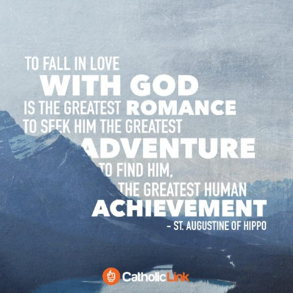 Starting To Fall In Love Quotes
 Catholic Quote Faith can move mountains Doubt Can Create them