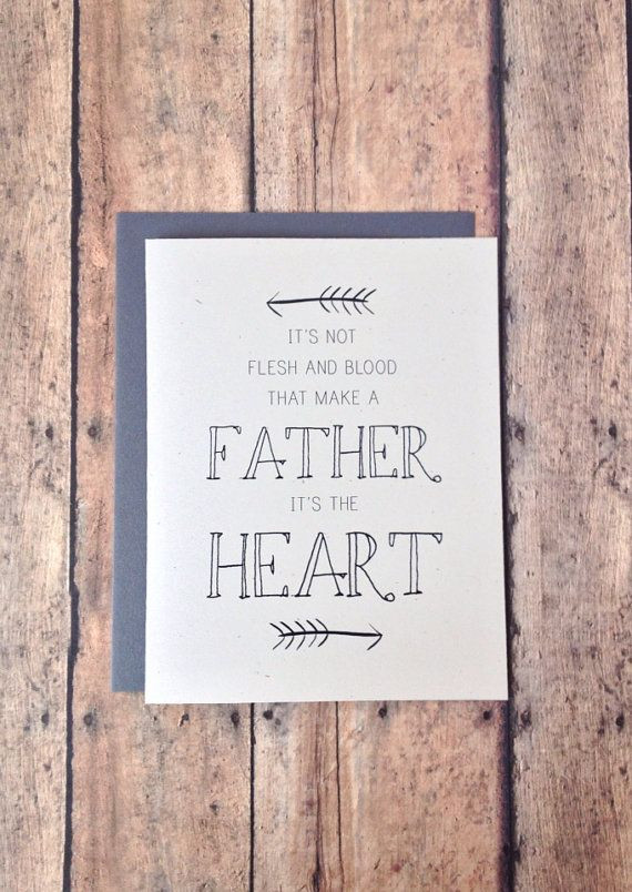 Step Father Fathers Day Quotes
 Fathers Day Card Step father card card for step by