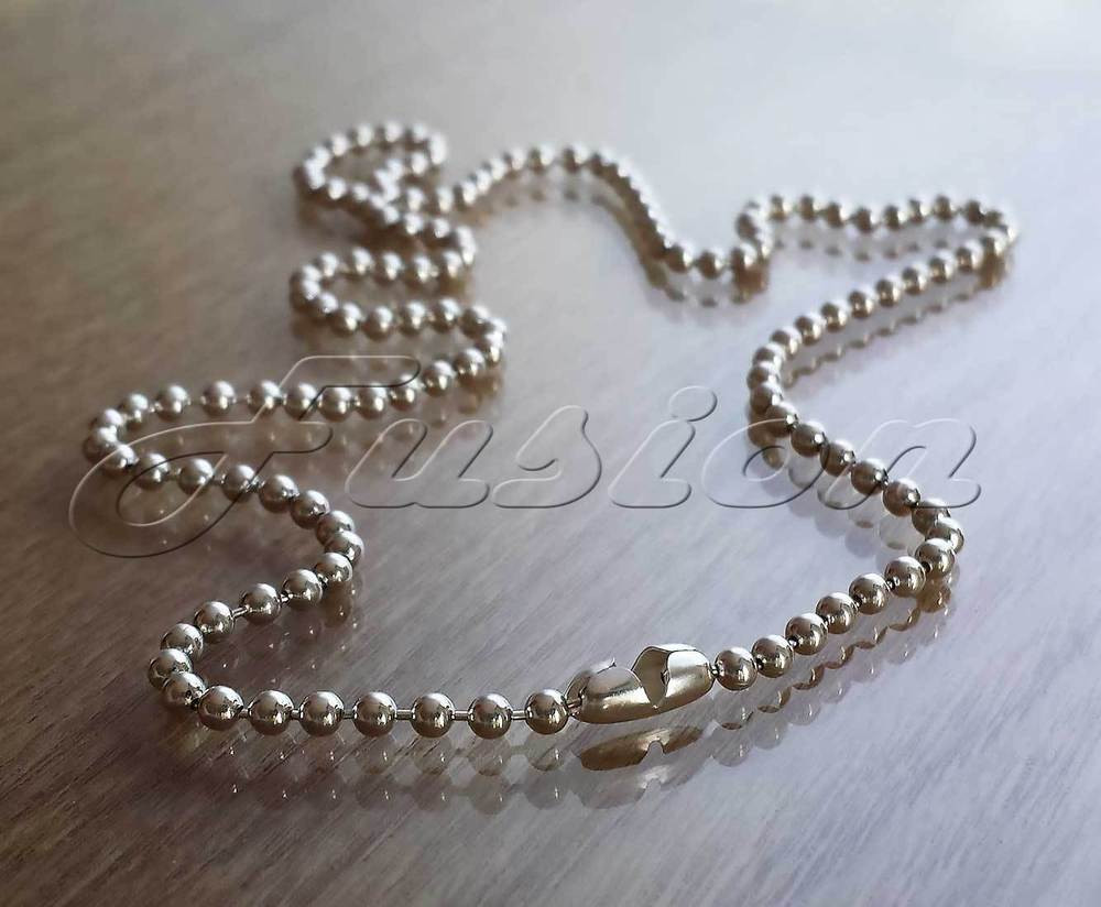 Sterling Silver Ball Chain Necklace
 925 Sterling Silver Bead Ball Chain Necklace Anklet