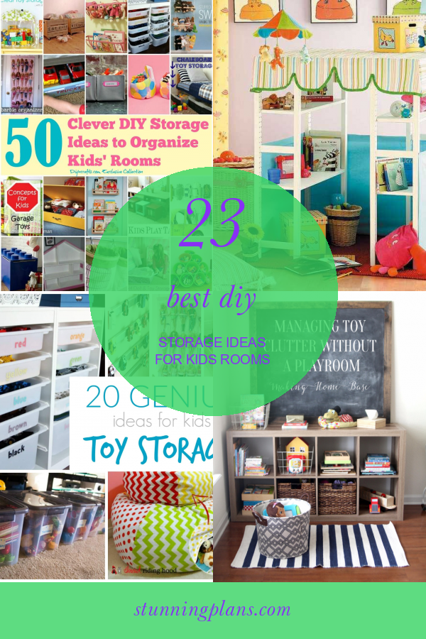 23 Best Diy Storage Ideas for Kids Rooms - Home, Family, Style and Art ...