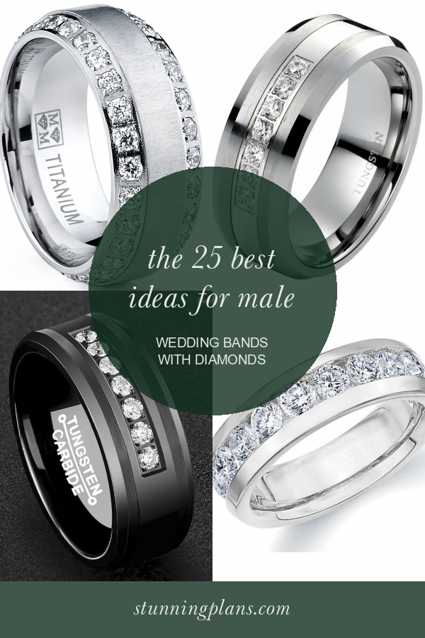 The 25 Best Ideas for Male Wedding Bands with Diamonds - Home, Family ...
