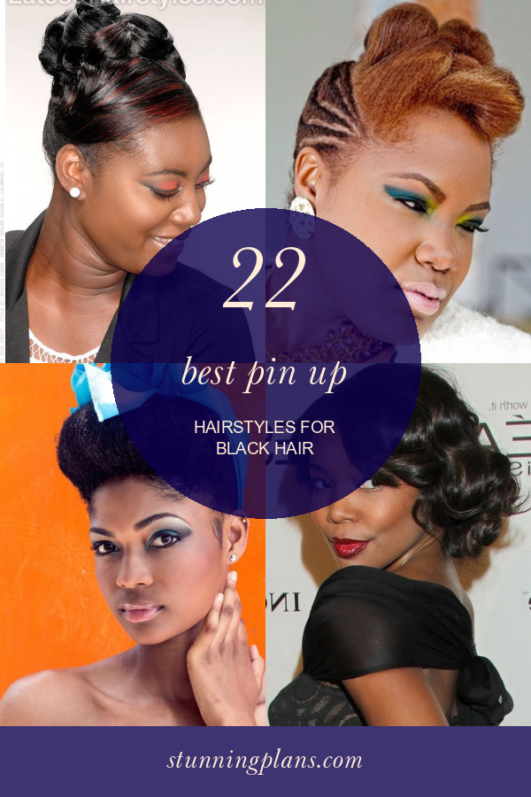 22 Best Pin Up Hairstyles for Black Hair - Home, Family, Style and Art ...