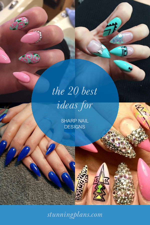 The 20 Best Ideas for Sharp Nail Designs - Home, Family, Style and Art ...