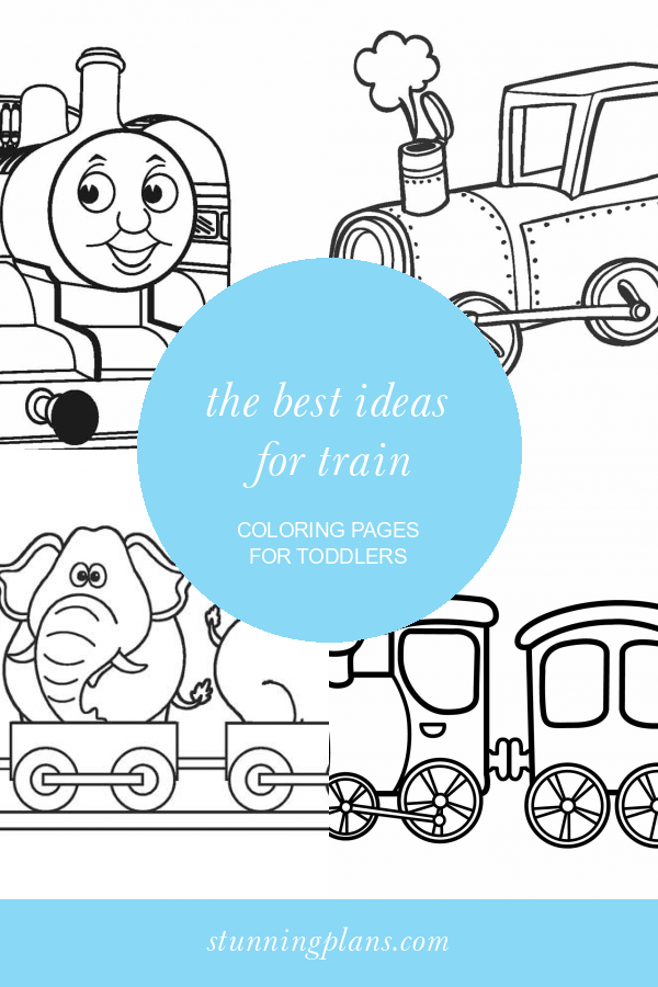 The Best Ideas for Train Coloring Pages for toddlers Home Family