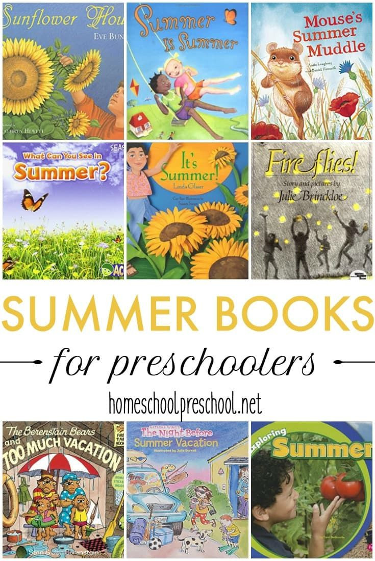 Summer Activities Books
 20 of the Most Engaging Summer Books for Preschoolers