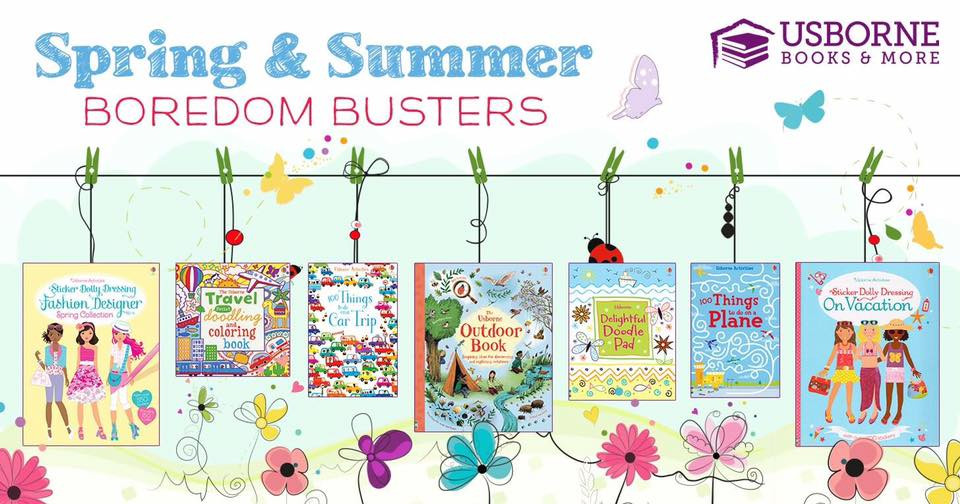 Summer Activities Books
 The Finders Fair Vendor Feature Usborne Books & More