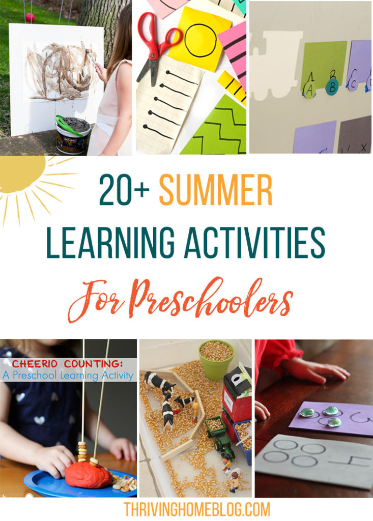 Summer Activities For Preschoolers At Home
 20 Summer Preschool Learning Activities