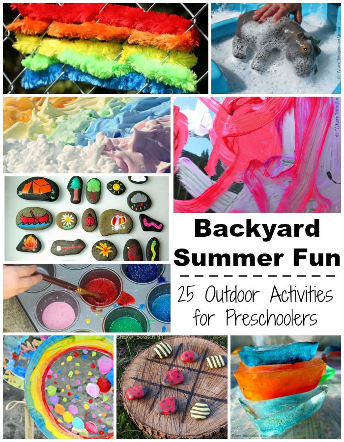 Summer Activities For Preschoolers At Home
 Summer Camp at Home 25 Fun Backyard Kids Activities