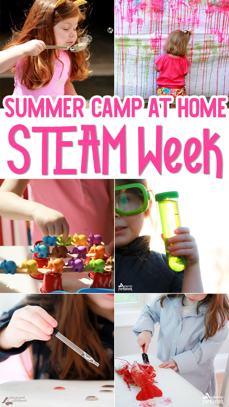 Summer Activities For Preschoolers At Home
 A Week of Awesome STEAM for Kids Summer Fun