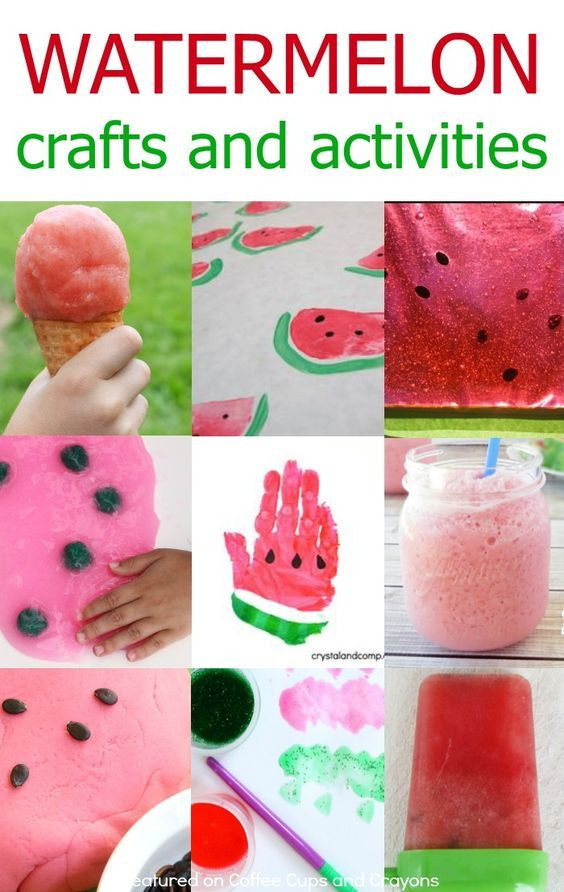 Summer Activities For Preschoolers At Home
 Fun Watermelon Activities Kids Activities