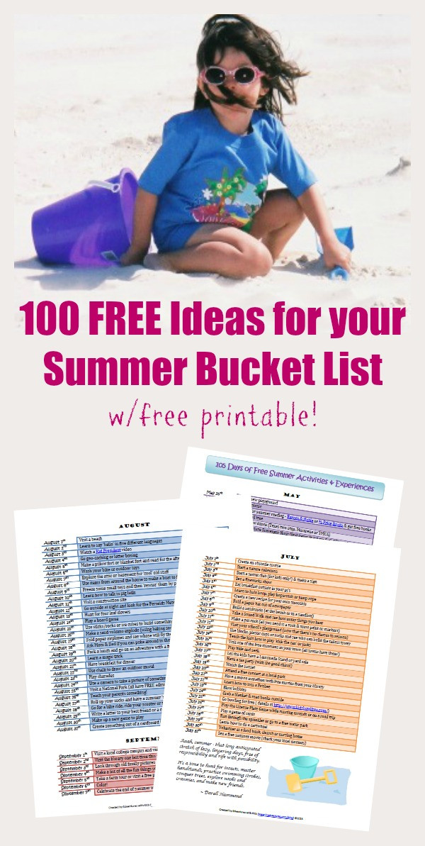Summer Activities Near Me
 100 Free Things to Do in Summer Near me w printable list