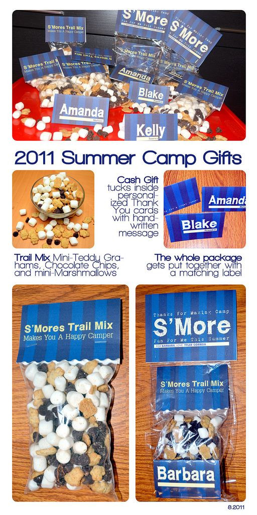 Summer Camp Gifts
 Camp Counselor Teacher Gifts $$ is in the Name cards