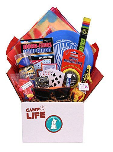Summer Camp Gifts
 Camp Life Summer Camp Care Package for Teens Tweens