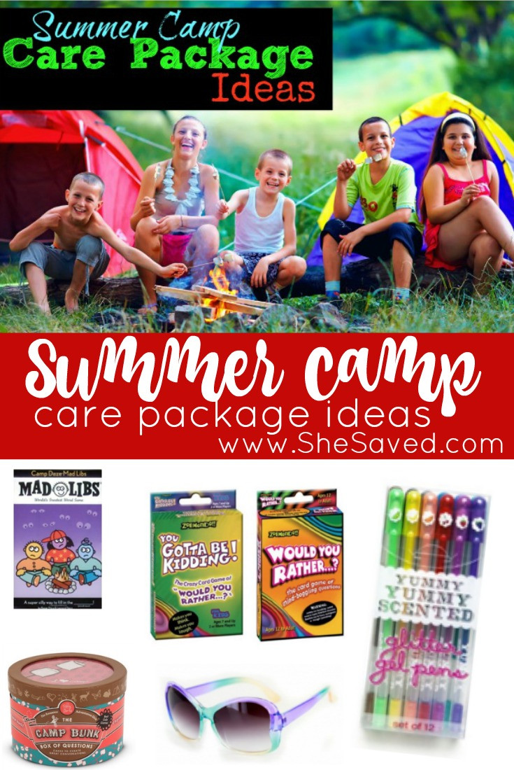 Summer Camp Gifts
 Summer Camp Care Package Ideas SheSaved