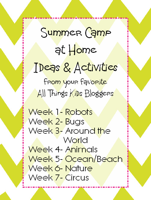 Summer Camp Program Ideas
 Summer Camp at Home Animal Activities & Snacks