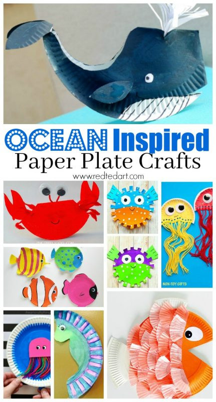Summer Craft Preschool
 Paper Plate Crafts Red Ted Art s Blog