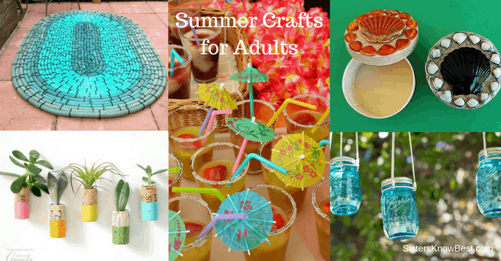 Summer Crafts Ideas For Adults
 Summer Crafts for Adults