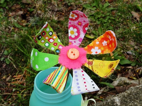 Summer Crafts Ideas For Adults
 Bendable Fabric Flower Crafts by Amanda
