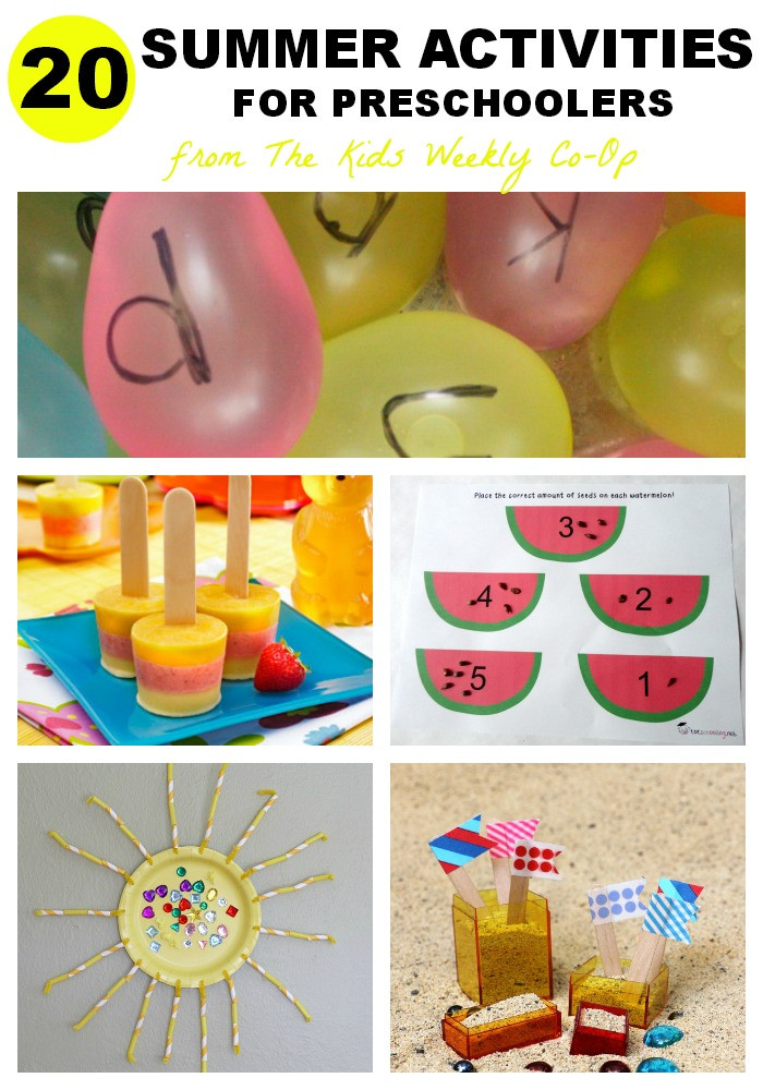Summer Crafts Ideas For Preschoolers
 Summer Art Activities for Kids Mess for Less