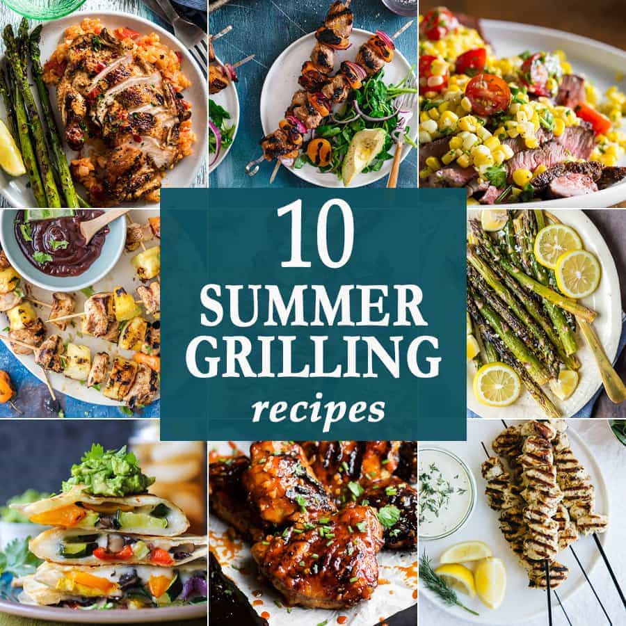Summer Grilling Ideas
 10 Summer Grilling Recipes The Cookie Rookie