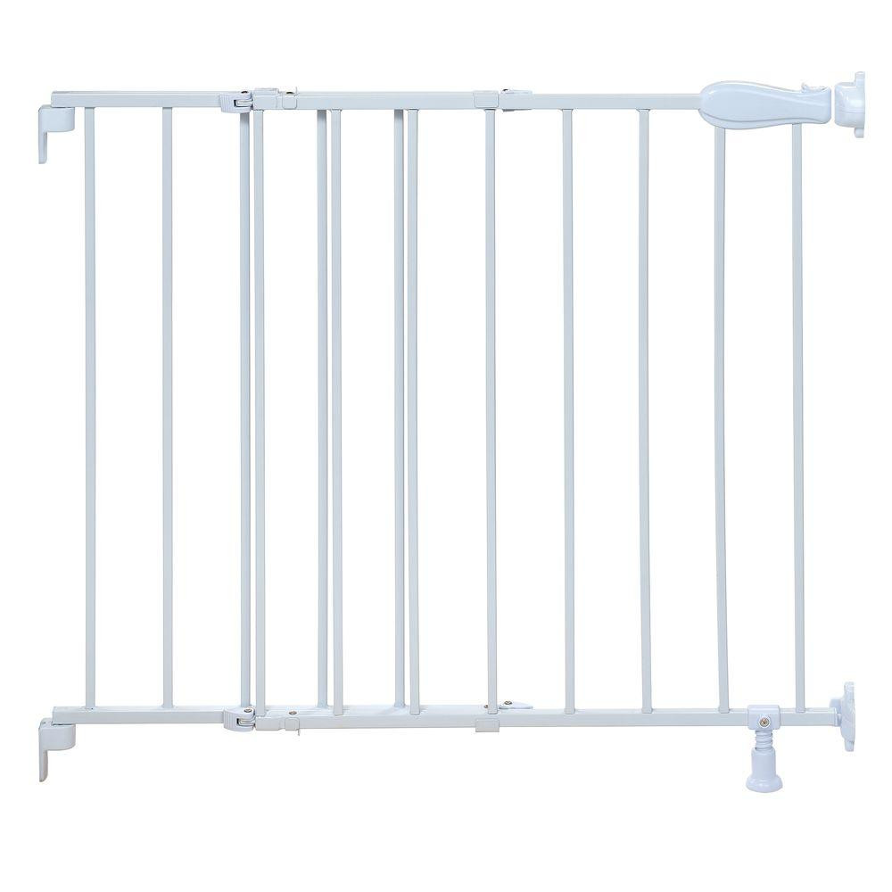Summer Infant Home Decor Safety Gate
 Summer Infant 30 in Top of Stairs White Simple to Secure