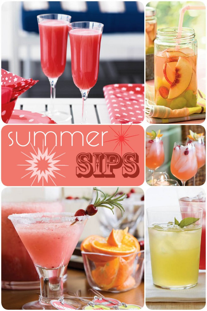 Summer Martini Recipe
 Recipes Summer Sips