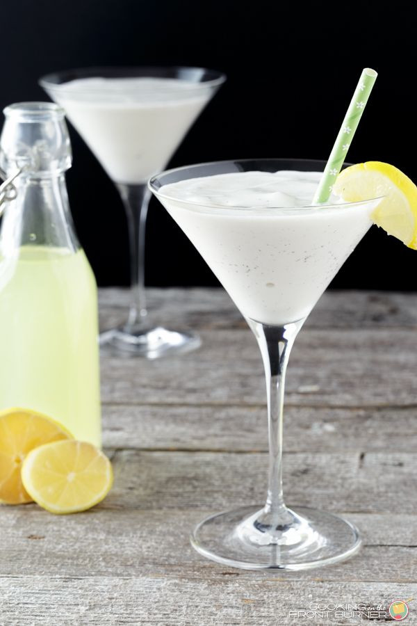Summer Martini Recipe
 This creamy limoncello martini recipe is a cool and