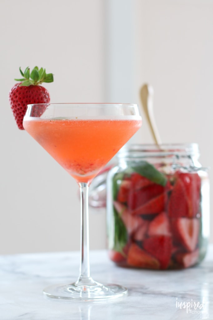 Summer Martini Recipe
 Strawberry Basil Martini delicious and fresh summer cocktail