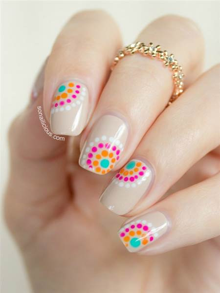 Summer Nails Design
 DIY Summer nail art designs colorblocked manicures