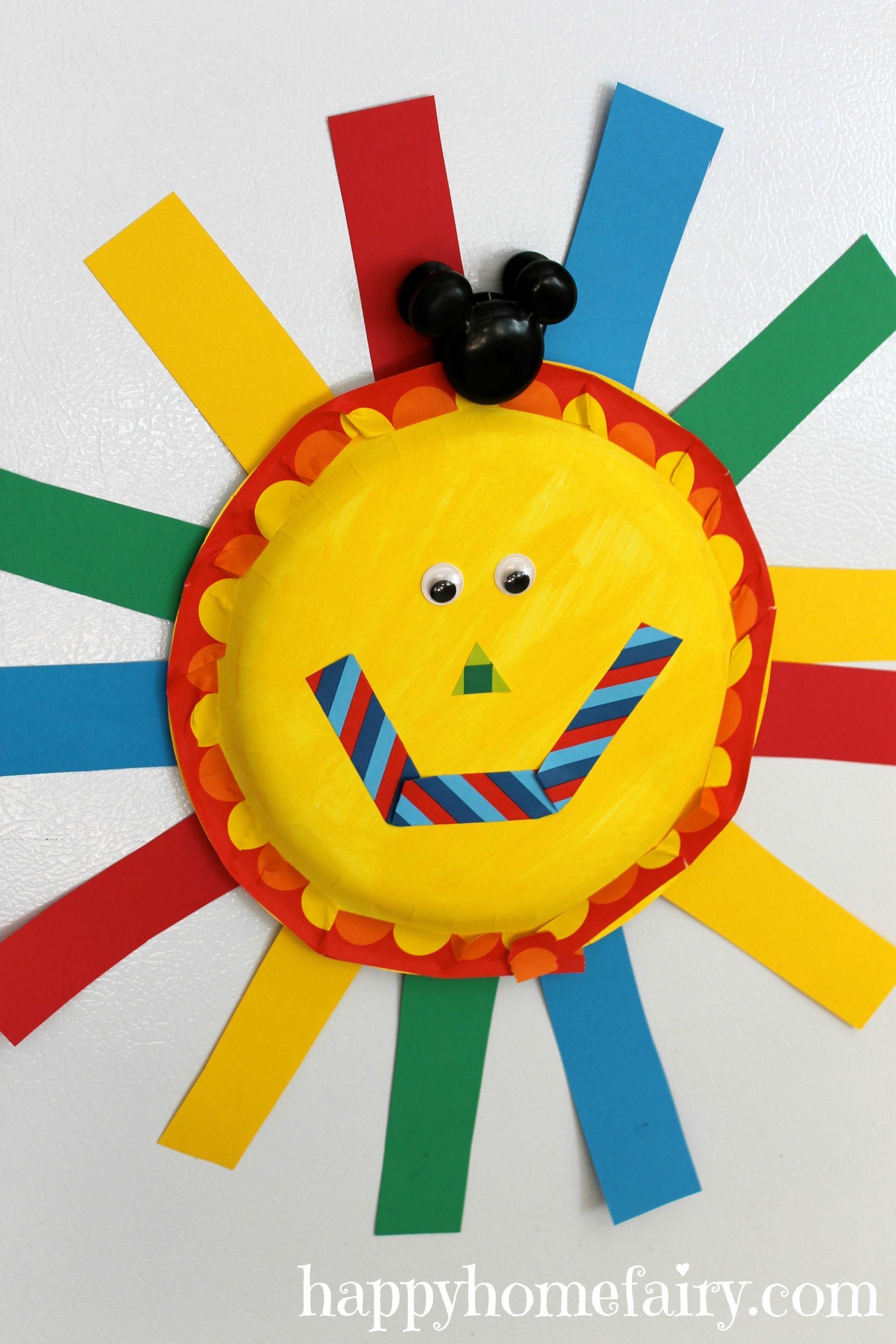 Summer Paper Crafts
 Easy Summer Sun Paper Plate Craft Happy Home Fairy