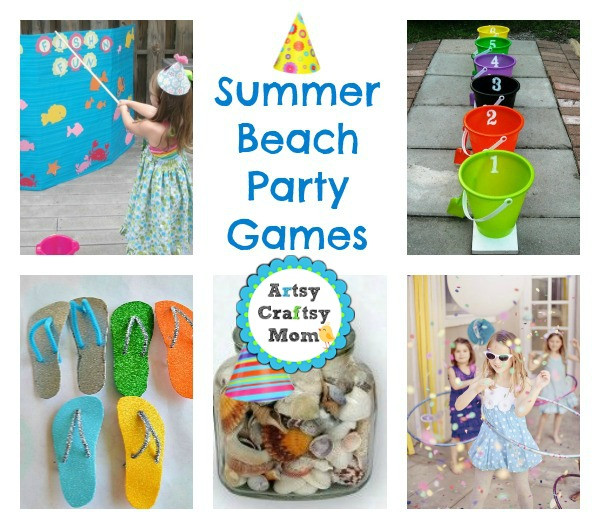 Summer Party Games
 25 Summer Beach Party Ideas