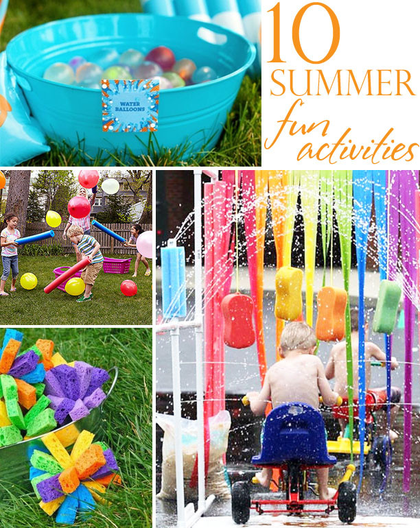 Summer Party Games
 10 summer boredom busters • The Celebration Shoppe