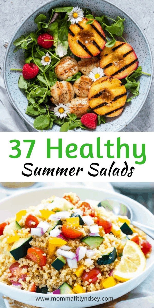 Summer Salad Ideas
 37 Healthy Summer Salad Recipes & Ideas Momma Fit Lyndsey
