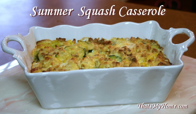 Summer Squash Casserole Recipe
 Summer Squash Casserole Recipes Food and Cooking