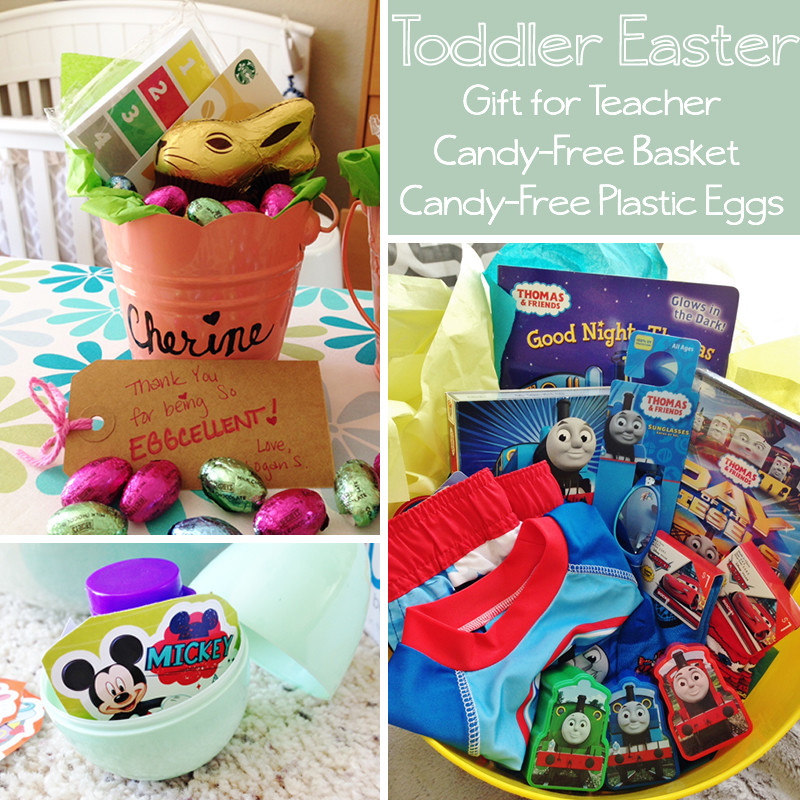 Teacher Easter Gift Ideas
 Candy Free Easter Basket Eggs & A Gift Idea for Teacher